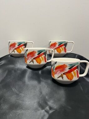 2015 Starbucks Artisan Series 05/08 coffee mugs  - Set of 4